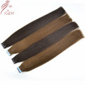 High Grade and Good Ratio Virgin Russion Remy Tape in Hair Extensions